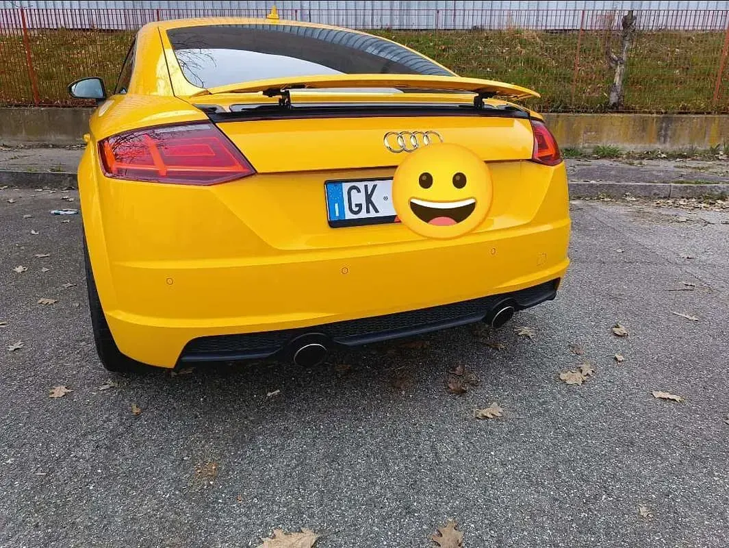Usata Audi TT Design 179 CV (131 kW) 2016 Giallo Coupé