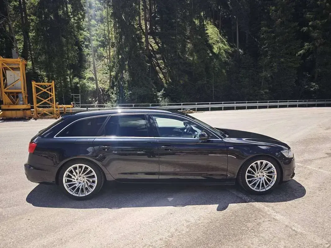 Usata Audi A6 S-Line 245 CV (180 kW) 2012 Nero Station wagon