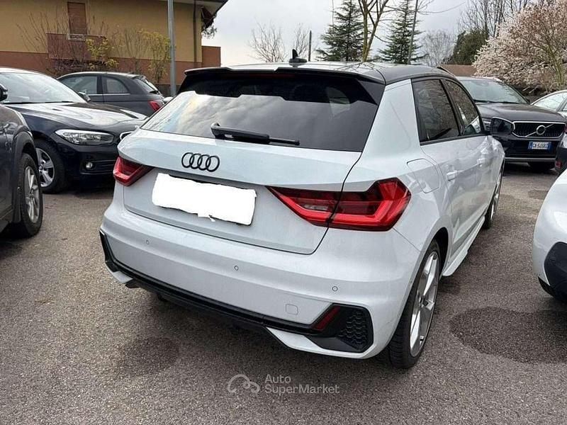 Usata Audi A1 S-Line 116 CV (85 kW) 2018 Bianco Berlina