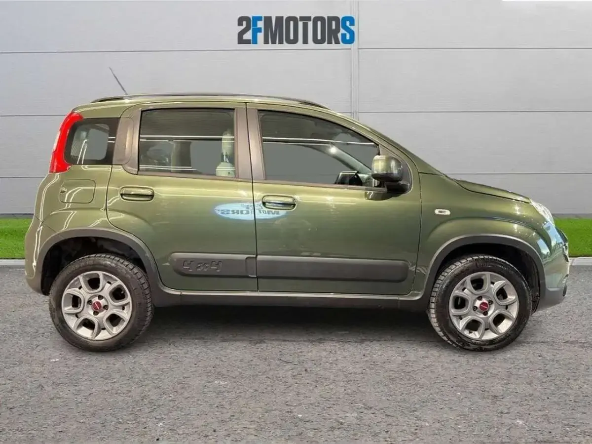 Usata Fiat Panda Cross Cross 80 CV (58 kW) 2014 Verde Utilitaria