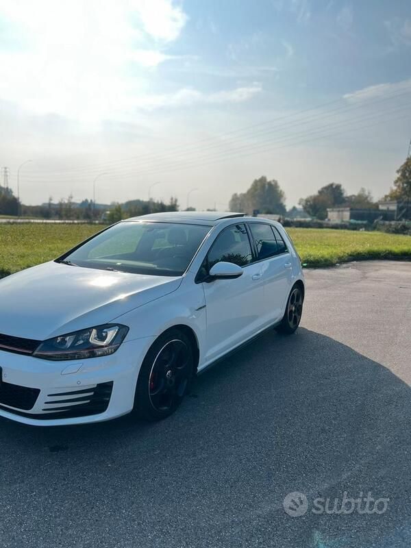 Usata VW Golf VII GTD 2014 Bianco Berlina