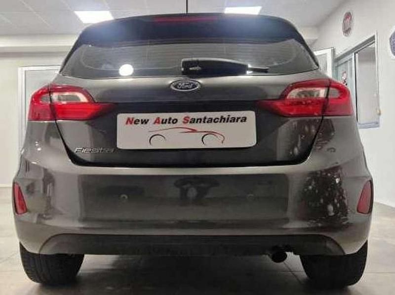 Usata Ford Fiesta S 86 CV (63 kW) 2017 Grigio scuro Berlina