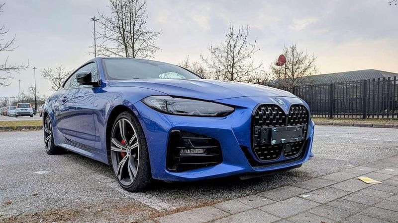 Usata BMW 420 Coupé M Sport 190 CV (139 kW) 2021 Blu/azzurro Coupé