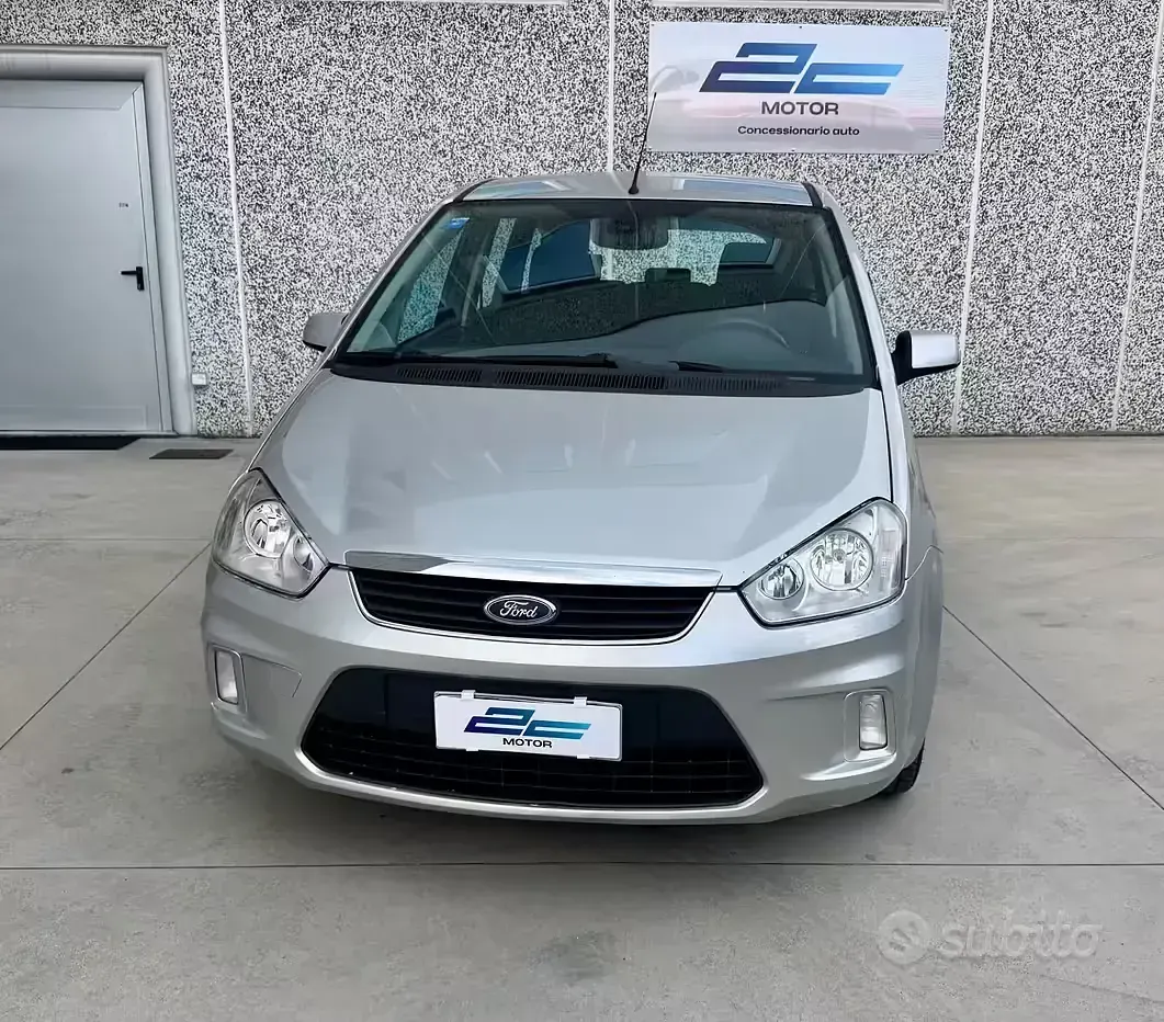 Usata Ford C-MAX Ghia 90 CV (66 kW) 2008 Grigio Monovolume
