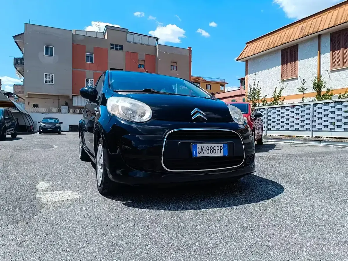 Usata Citroën C1 Seduction 68 CV (50 kW) 2012 Nero Utilitaria