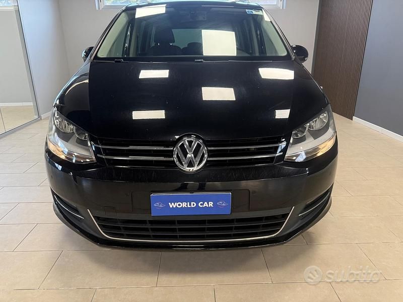 Usata VW Sharan Highline 140 CV (102 kW) 2012 Nero Monovolume