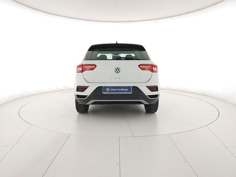 Usata VW T-Roc Style 116 CV (85 kW) 2020 Pure white nero SUV
