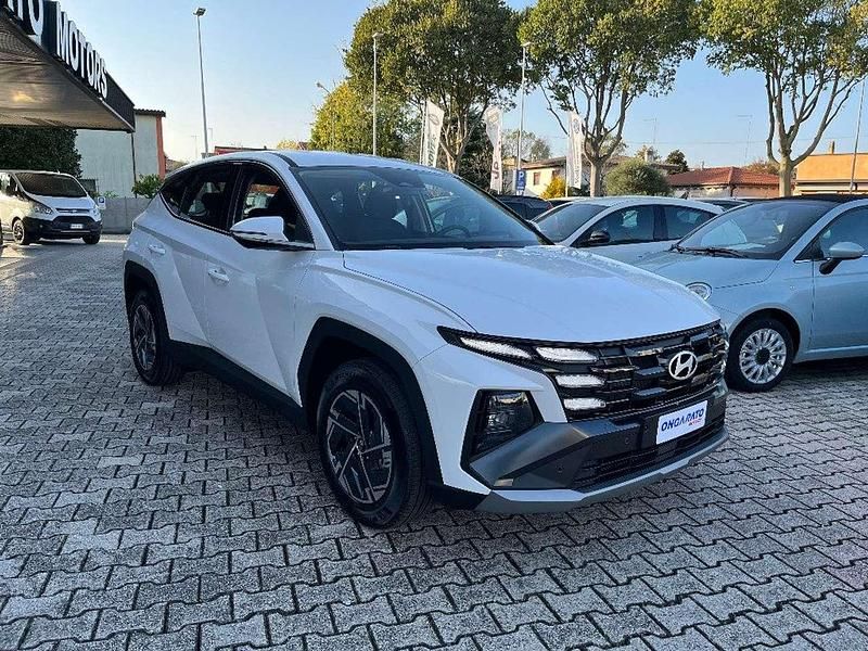 Nuova Hyundai Tucson 136 CV (100 kW) 2025 Bianco SUV
