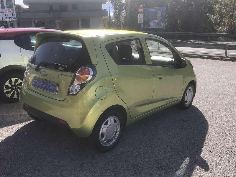 Usata Chevrolet Spark LS 68 CV (50 kW) 2011 Verde Utilitaria