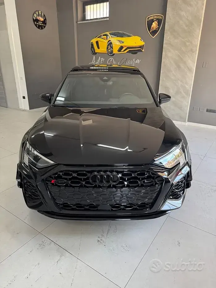 Usata Audi RS3 Ambiente 400 CV (294 kW) 2022 Nero Berlina