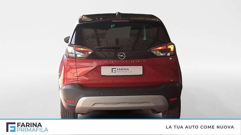 Usata Opel Crossland X Design & Tech 110 CV (80 kW) 2022 Rosso/ tetto nero SUV