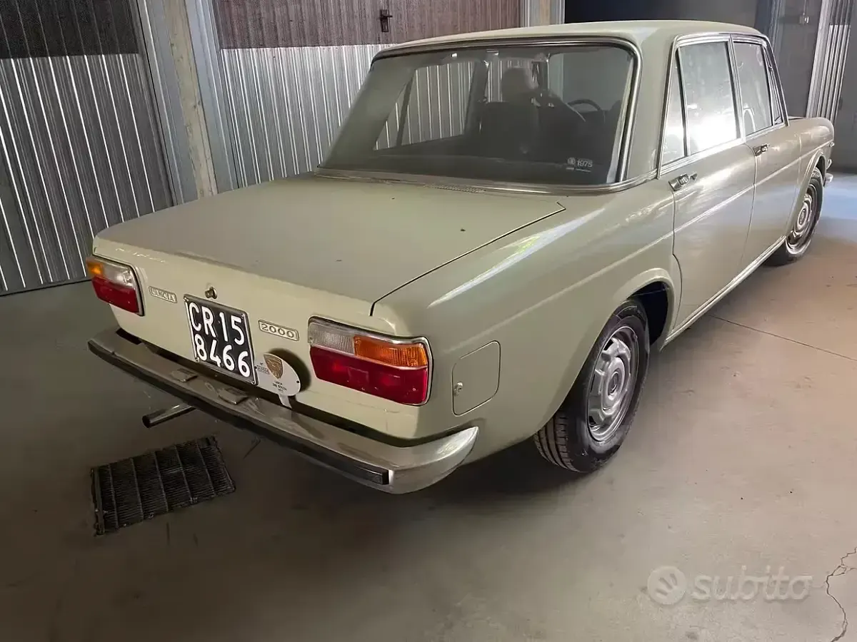 Usata Lancia 2000 1970 Giallo Berlina