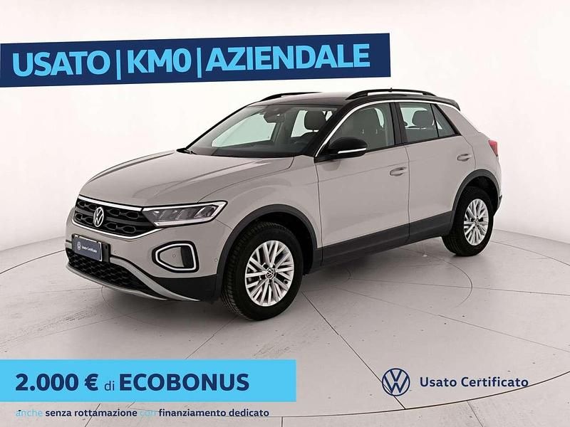 Ascot grey met. Usata 2022 VW T-Roc Life SUV | 20.900 € (Cara) - Immagine 1/4
