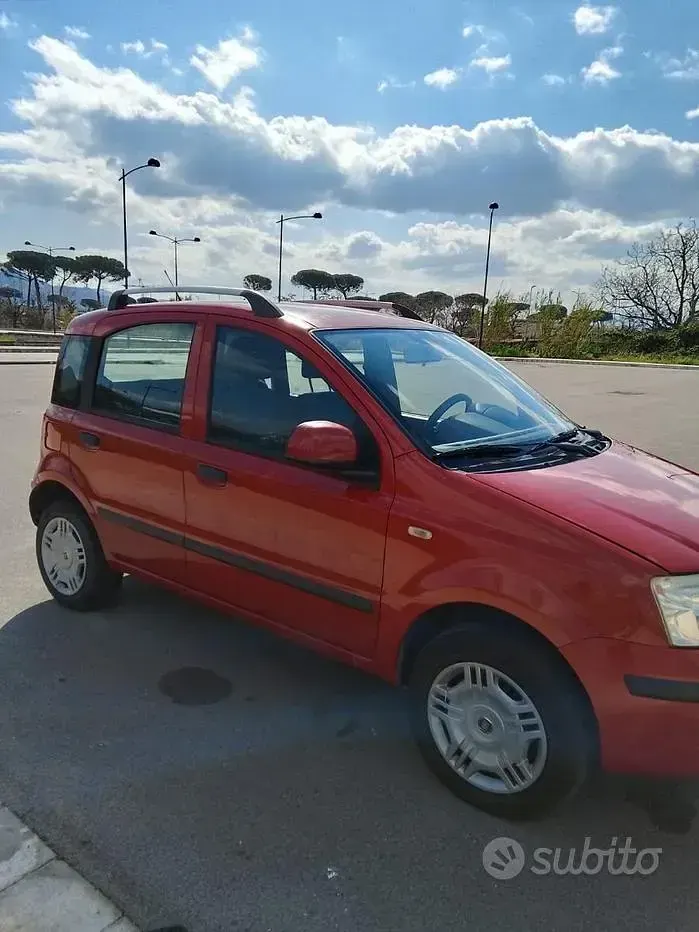 Usata Fiat Panda 60 CV (44 kW) 2010 Rosso Utilitaria