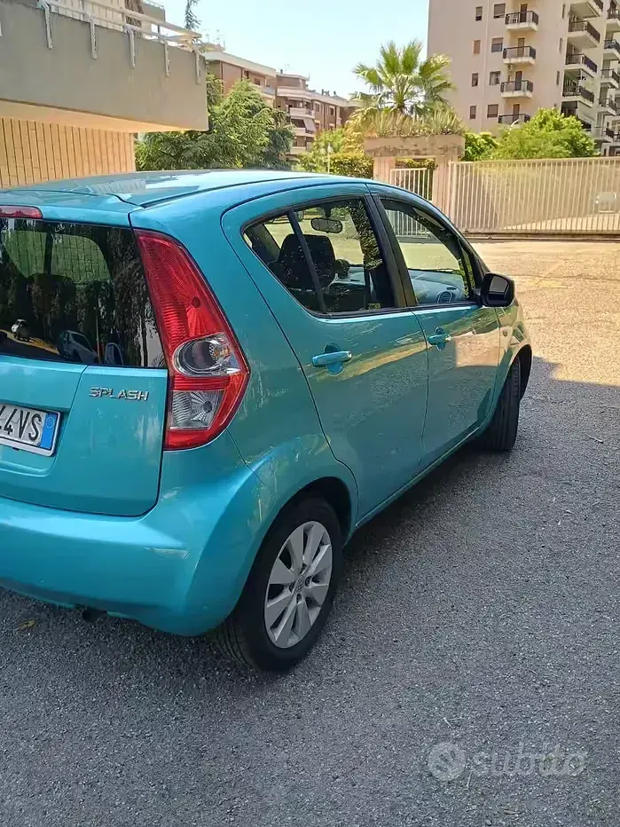 Usata Suzuki Splash 86 CV (63 kW) 2009 Bluazzurro Utilitaria