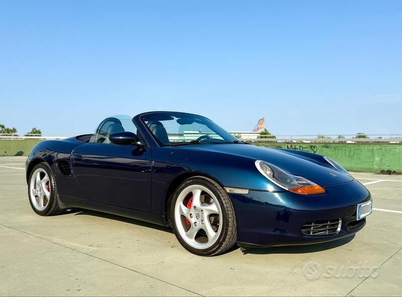 Usata Porsche Boxster S 252 CV (185 kW) 2000 Blu Cabrio