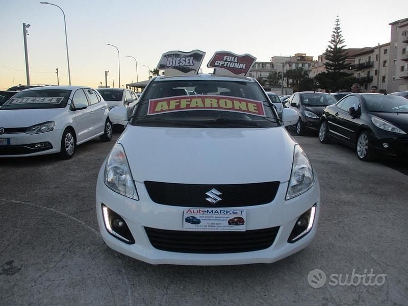 Usata Suzuki Swift 74 CV (54 kW) 2016 Bianco Utilitaria
