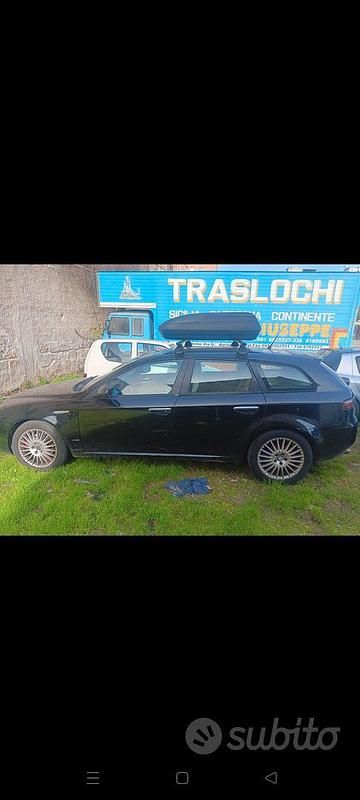 Usata Alfa Romeo 159 150 CV (110 kW) 2008 Nero