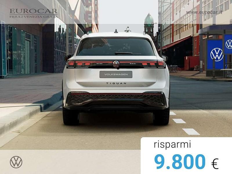 Nuova VW Tiguan R-line Plus 204 CV (150 kW) 2026 Oryx white perlato SUV