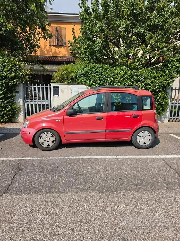 Usata Fiat Panda 60 CV (44 kW) 2003 Rosso Utilitaria
