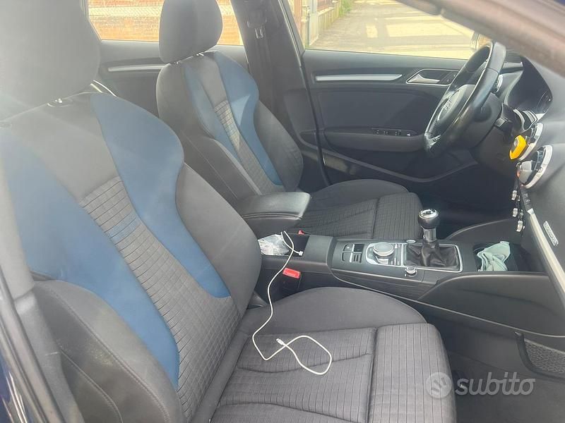 Usata Audi A3 S-Line 150 CV (110 kW) 2015 Blu Berlina
