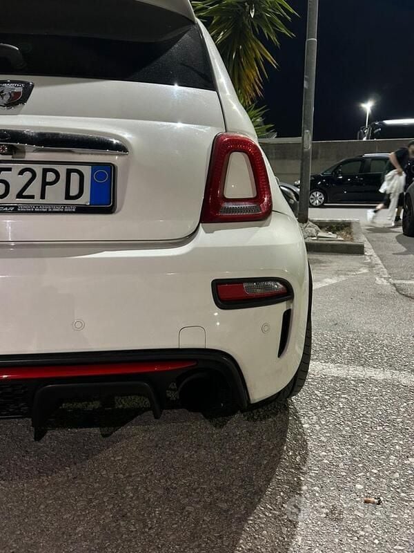 Usata Abarth 500 135 CV (99 kW) 2008 Bianco Utilitaria