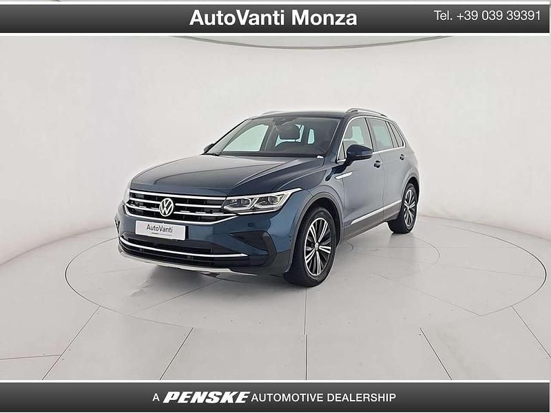 Verde Usata 2021 VW Tiguan Elegance SUV | 22.490 € (Ottimo prezzo) - Immagine 1/4
