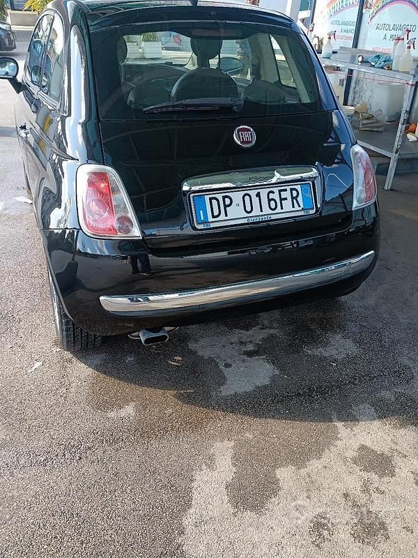 Usata Fiat 500 2011 Nero Berlina