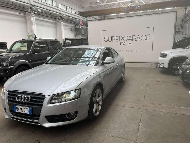 Usata Audi A5 Ambiente 211 CV (155 kW) 2009 Argento Coupé