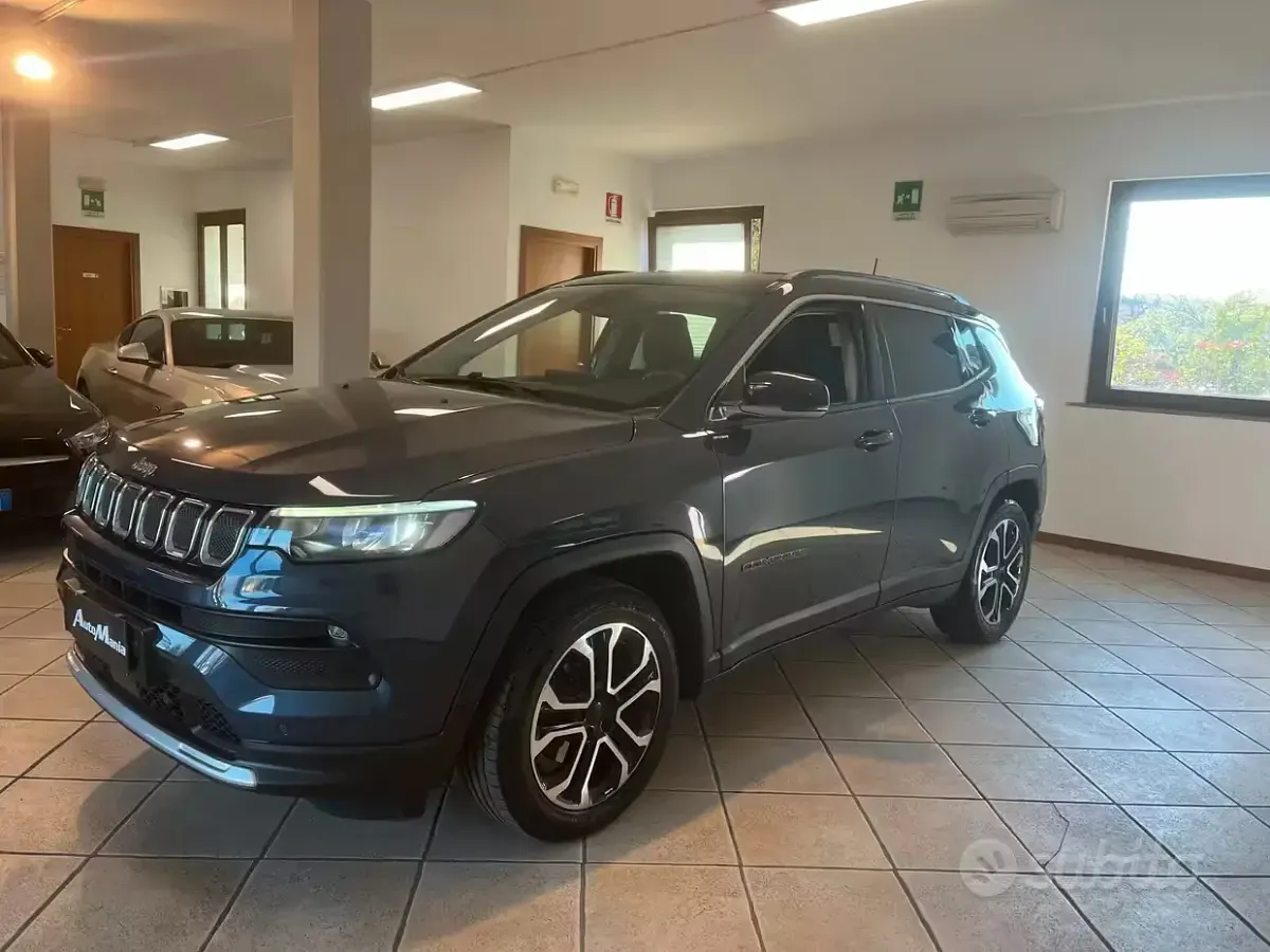 Usata Jeep Compass Limited 131 CV (96 kW) 2021 Blu SUV