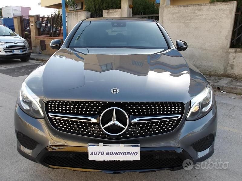 Usata Mercedes GLC250 Premium 203 CV (149 kW) 2019 Grigio Coupé