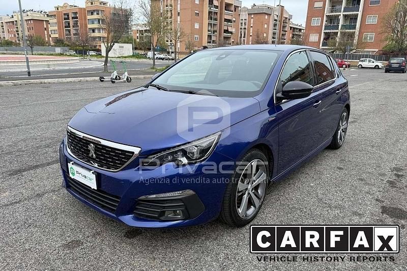 Usata Peugeot 308 GT-line 131 CV (96 kW) 2020 Blu Berlina