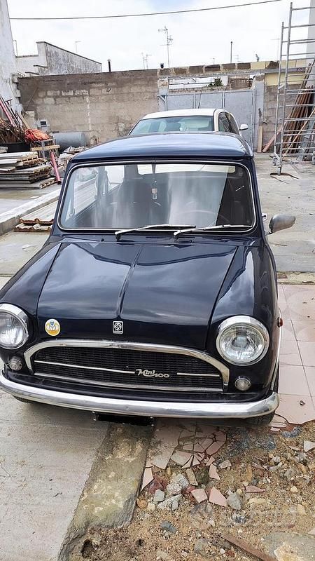 Usata Innocenti Mini 1970 Blu Utilitaria