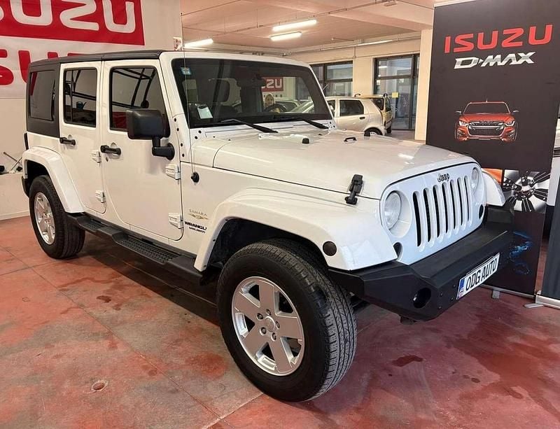 Bianco Usata 2011 Jeep Wrangler Sahara SUV | 25.400 € (Buon prezzo) - Immagine 1/4