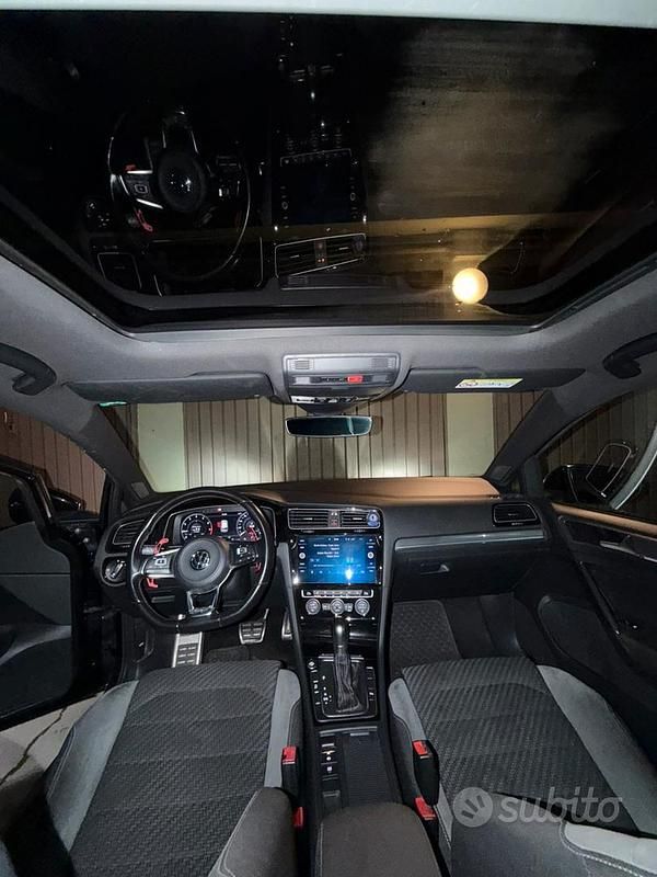 Usata VW Golf VII R-line 245 CV (180 kW) 2019 Nero Berlina