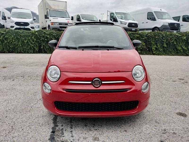 Usata Fiat 500C 69 CV (50 kW) 2024 Rosso Cabrio