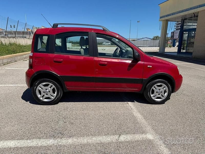 Usata Fiat Panda 2009 Rosso Utilitaria