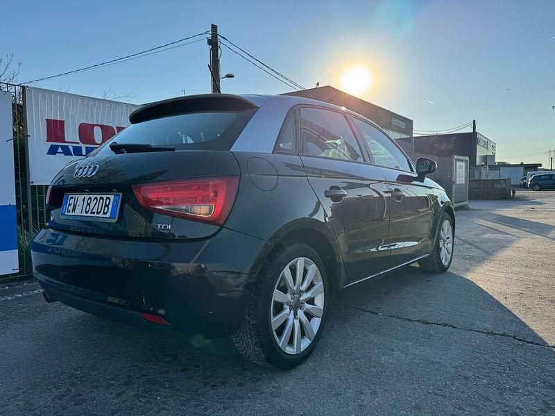 Usata Audi A1 Sportback Ambition 90 CV (66 kW) 2013 Nero Utilitaria