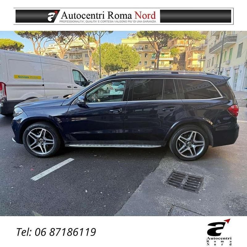Usata Mercedes GLS350 Premium 258 CV (189 kW) 2018 Blu/azzurro SUV