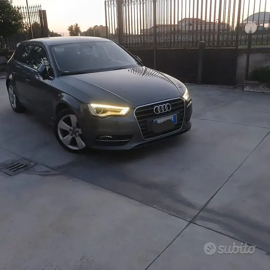 Usata Audi A3 150 CV (110 kW) 2016 Grigio Utilitaria