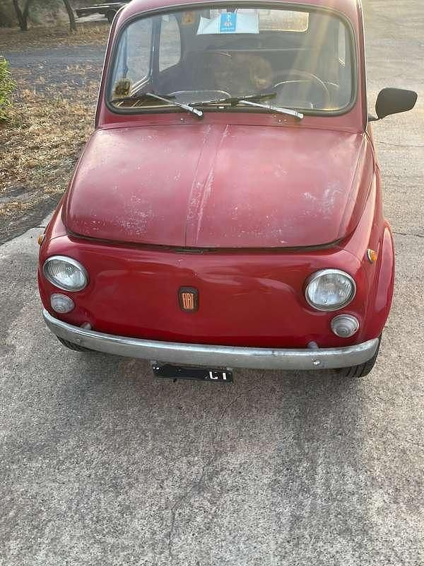 Usata Fiat 500 18 CV (13 kW) 1969 Rosso Utilitaria