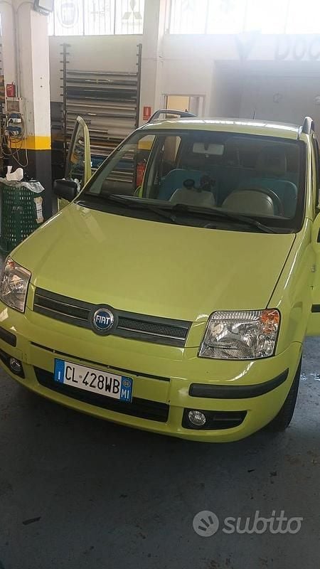 Usata Fiat Panda 2004 Verde Utilitaria