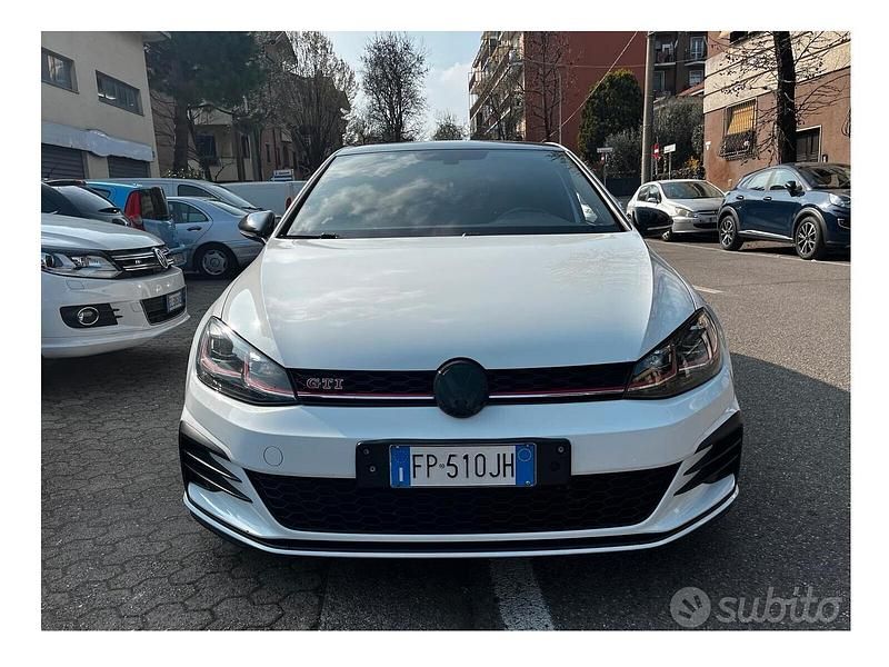 Usata VW Golf VII GTI 245 CV (180 kW) 2018 Bianco Berlina