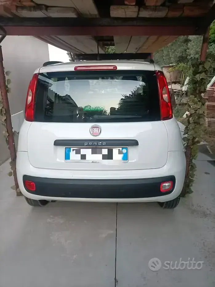 Usata Fiat Panda Lounge 69 CV (50 kW) 2019 Bianco Utilitaria