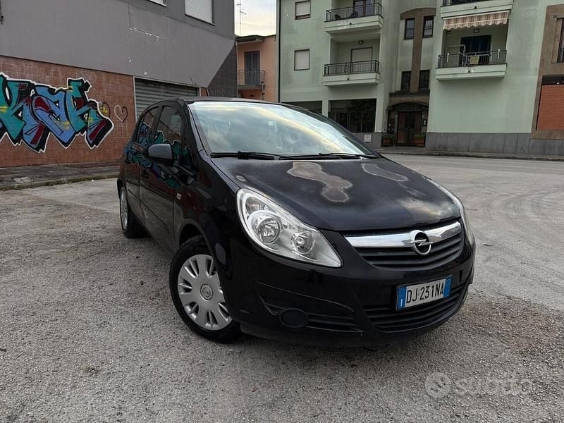 Usata Opel Corsa 80 CV (58 kW) 2008 Nero Utilitaria