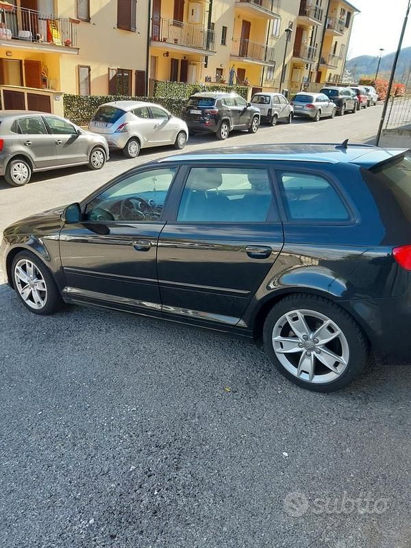 Usata Audi A3 140 CV (102 kW) 2009 Nero Berlina