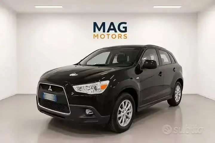 Usata Mitsubishi ASX Invite 150 CV (110 kW) 2010 Nero SUV