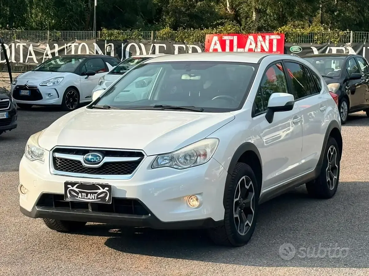 Usata Subaru XV Trend 114 CV (83 kW) 2013 Bianco SUV