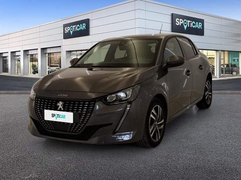 Usata Peugeot 208 Allure 101 CV (74 kW) 2021 Grigio Utilitaria