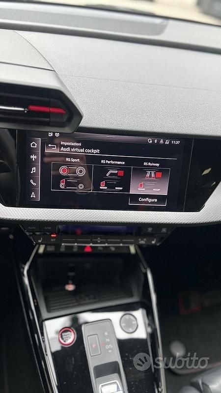 Usata Audi RS3 Performance 400 CV (294 kW) 2022 Nero Berlina